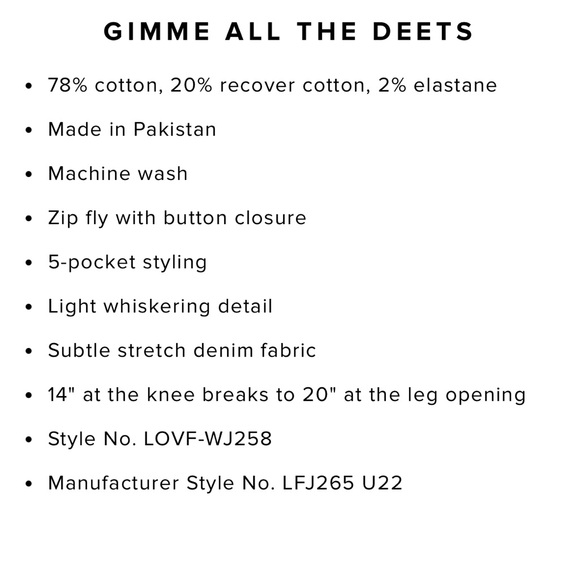 11 LOVERS + FRIENDS River Low Rise Ultra Flare Jeans Size 25 Key West $158 - Picture 3 of 3